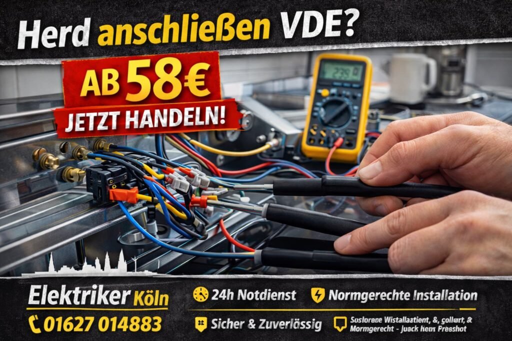 Herd anschließen VDE