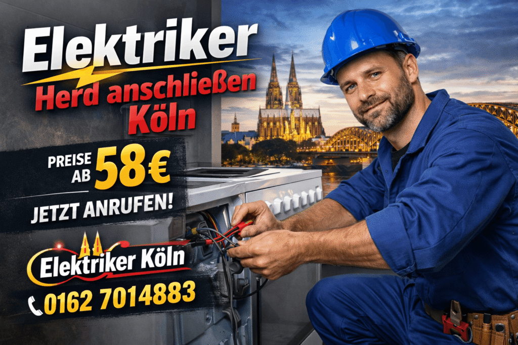 elektriker herd anschließen köln