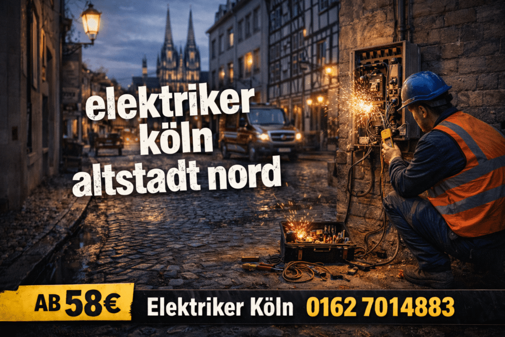 elektriker köln altstadt nord