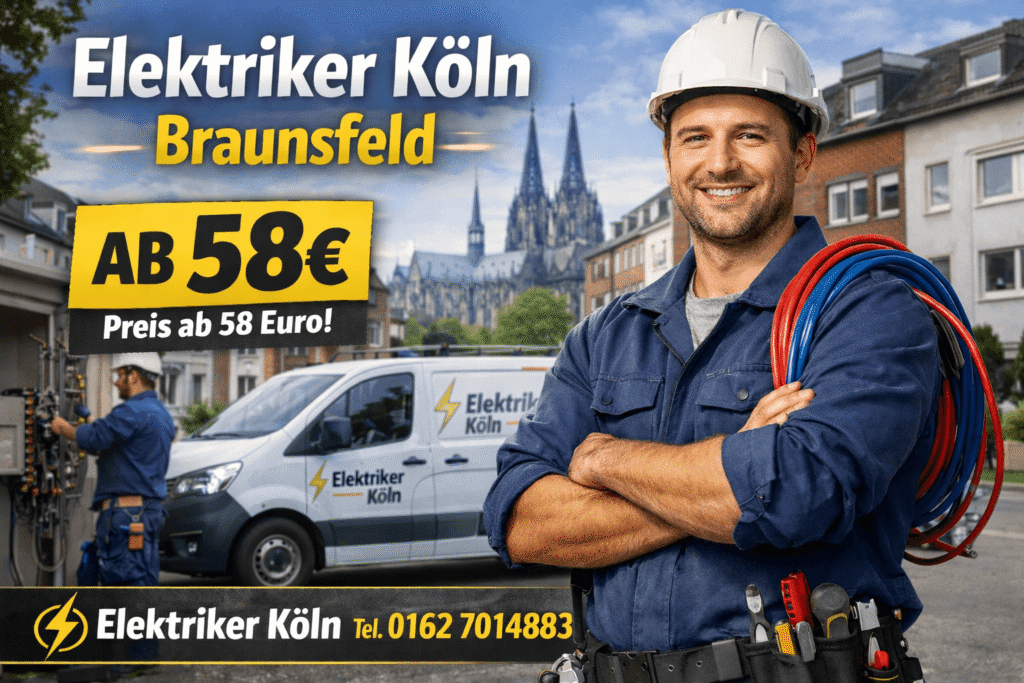 elektriker köln braunsfeld