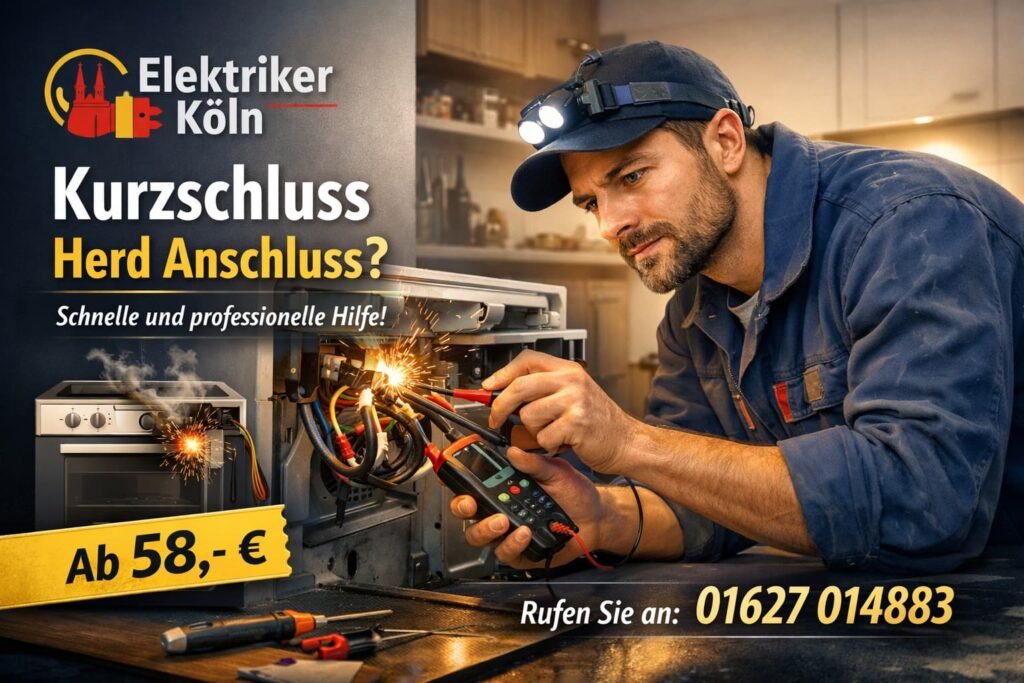 Kurzschluss Herd Anschluss