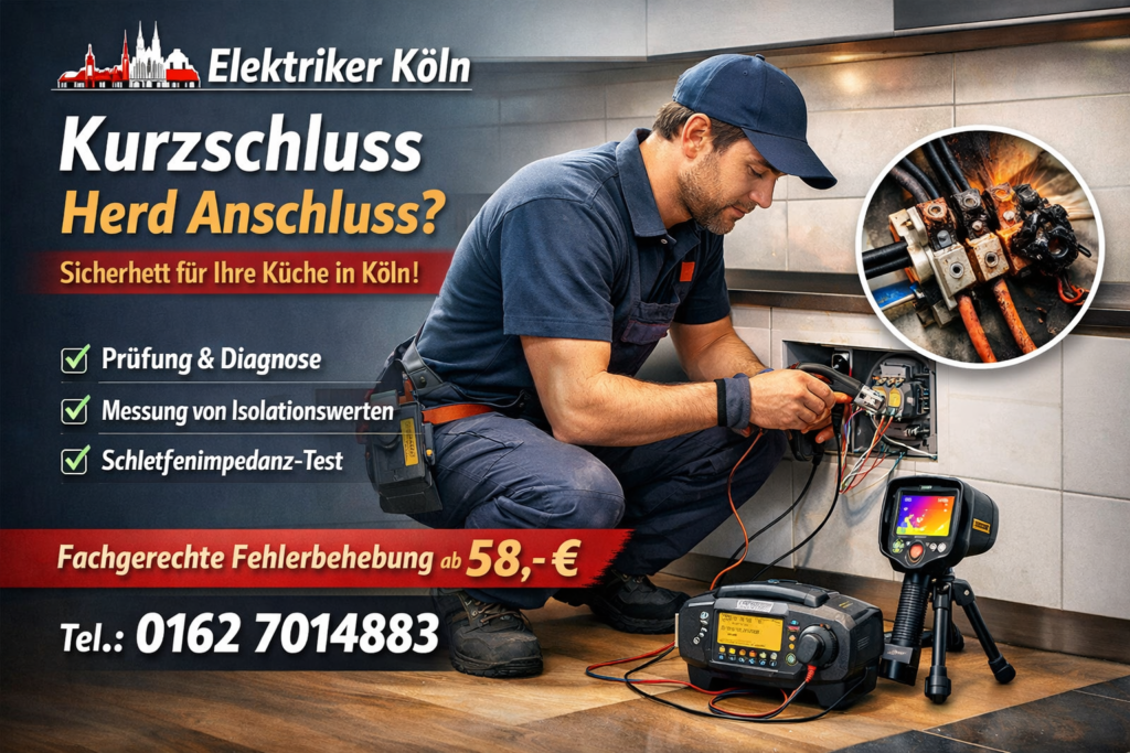 Kurzschluss Herd Anschluss