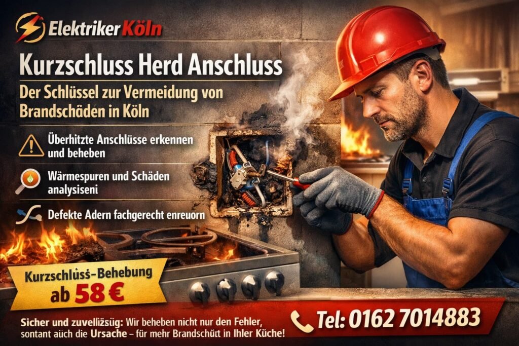 Kurzschluss Herd Anschluss