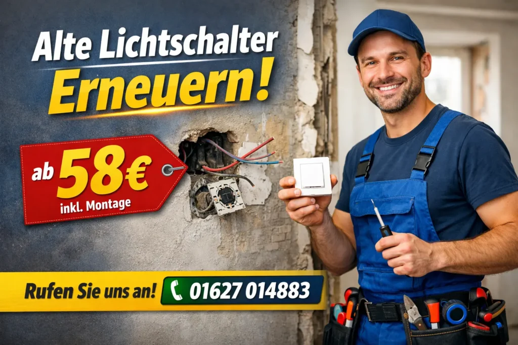 alte lichtschalter erneuern