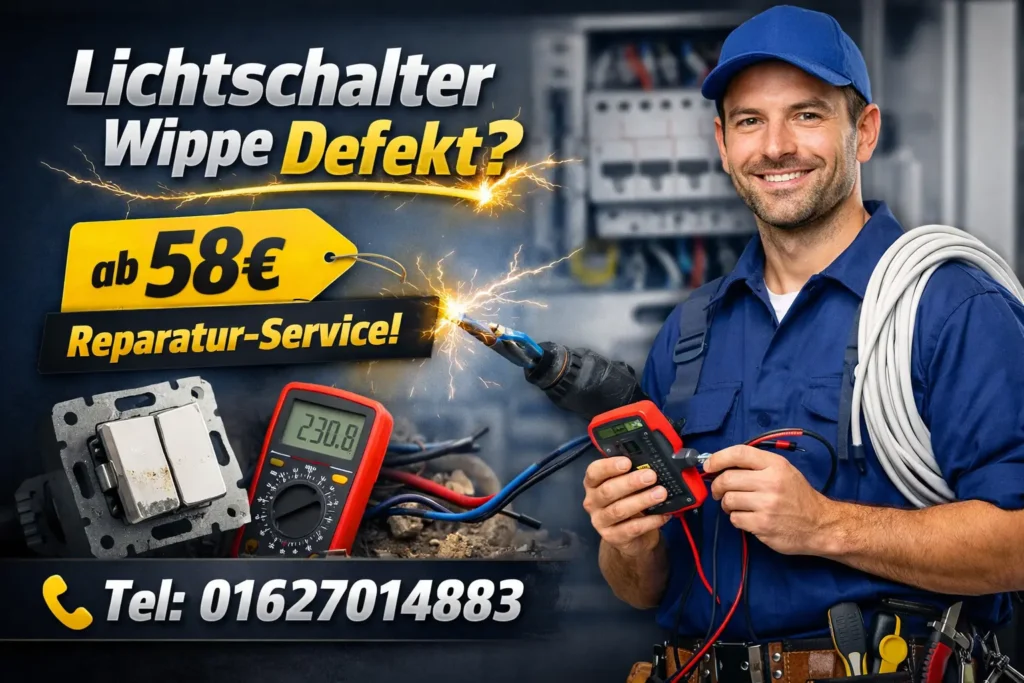 Lichtschalter Wippe Defekt