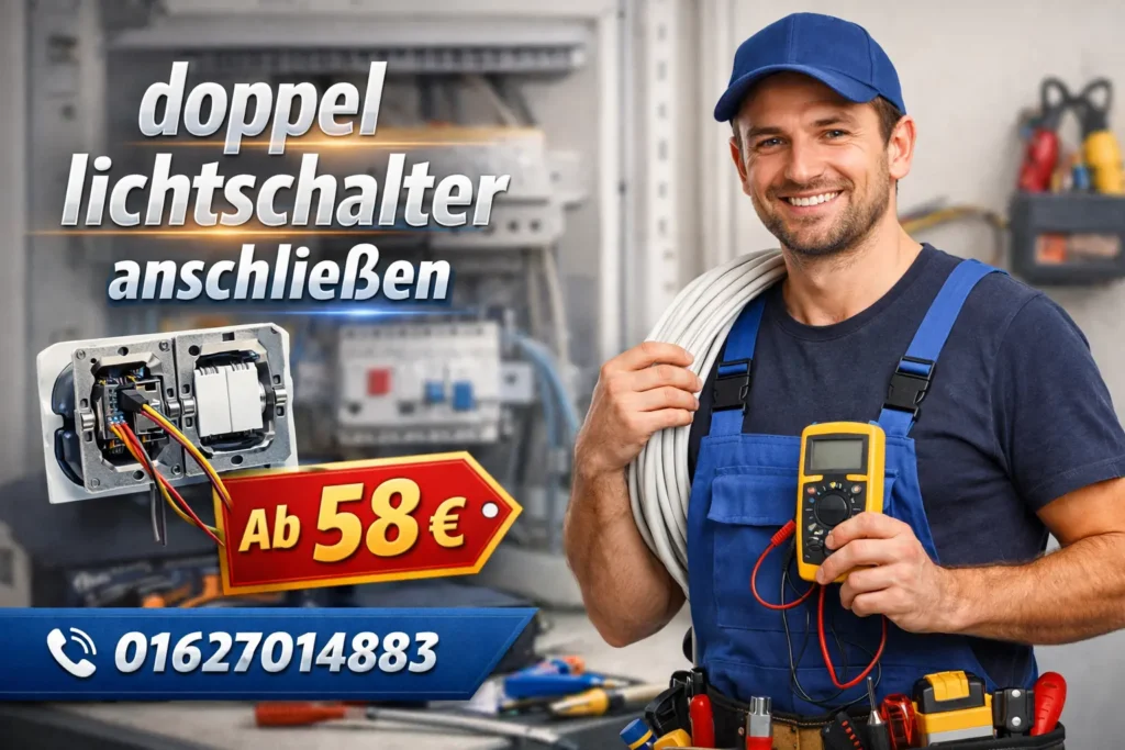 doppel lichtschalter anschließen