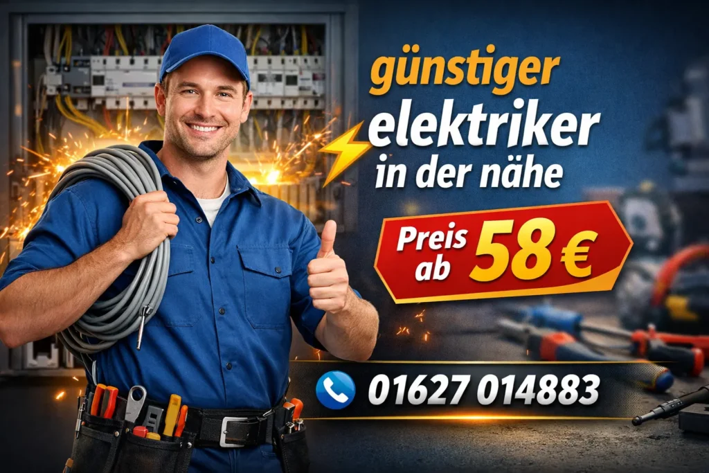 günstiger elektriker in der nähe