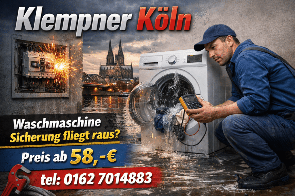 waschmaschine sicherung fliegt raus