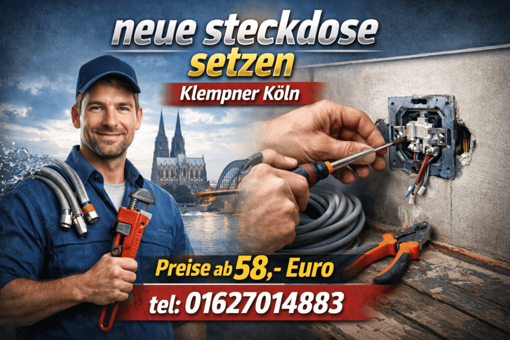 neue steckdose setzen
