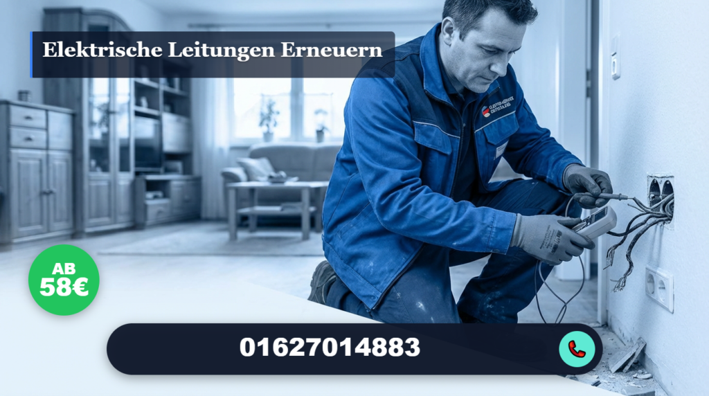 elektrische leitungen erneuern