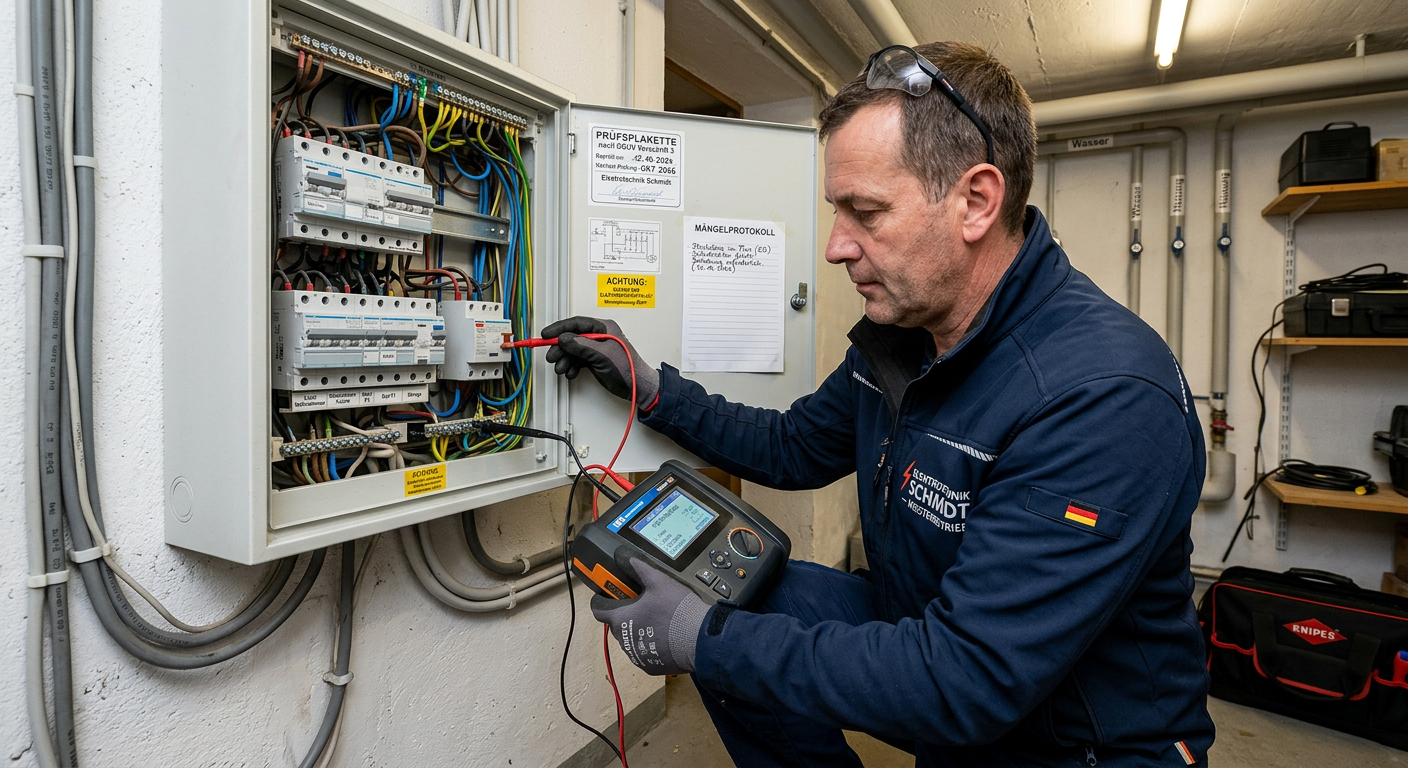 elektroinstallation prüfung