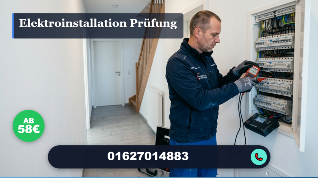elektroinstallation prüfung