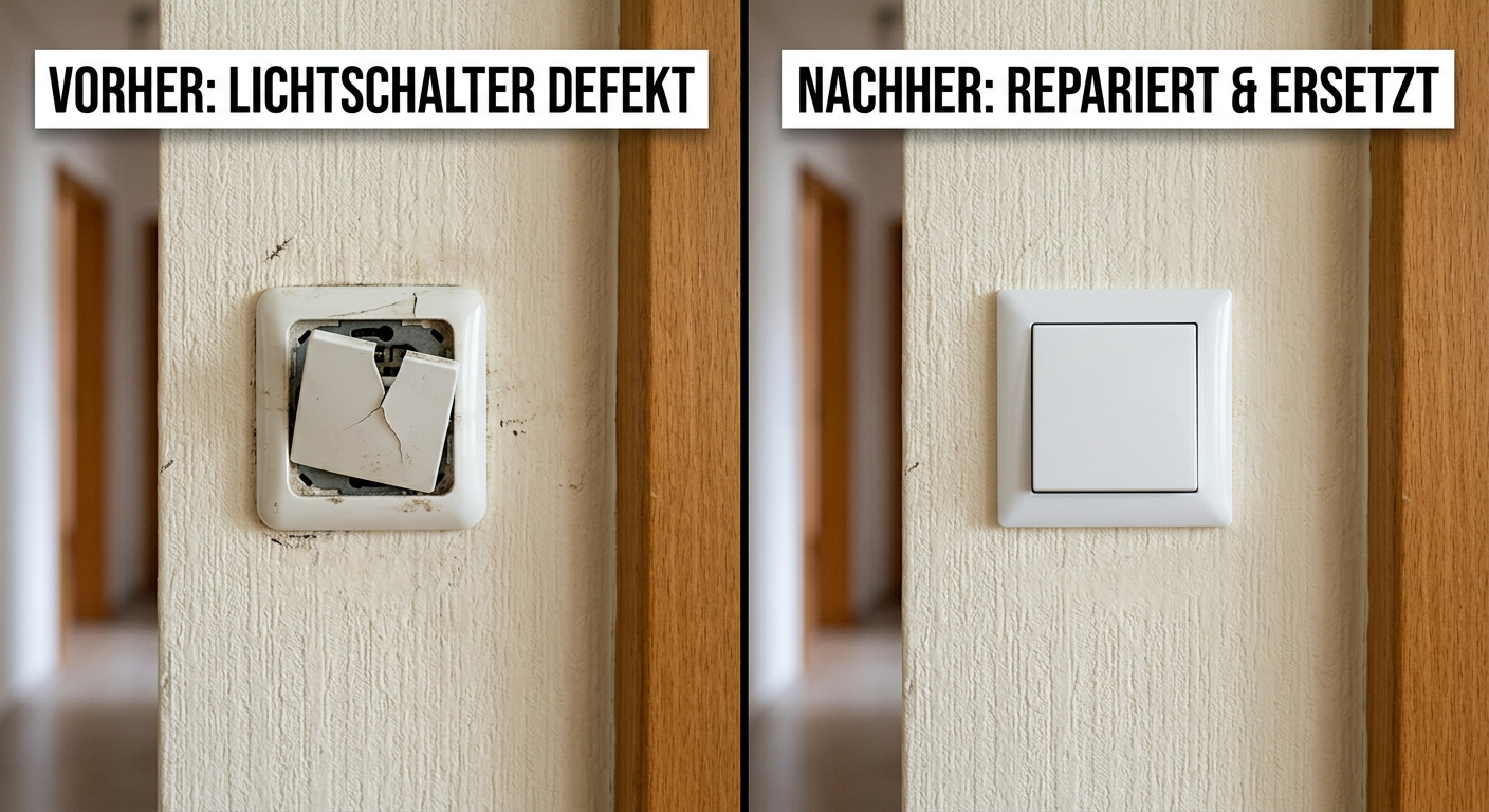 lichtschalter kaputt