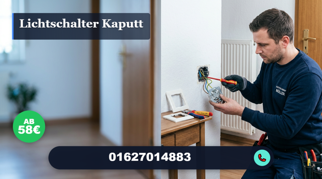 lichtschalter kaputt