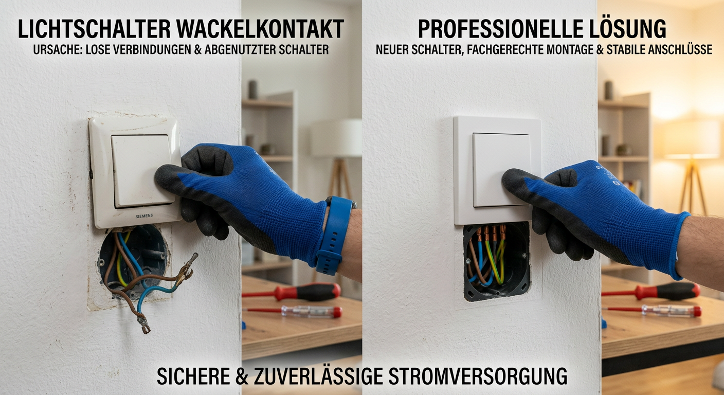 lichtschalter wackelkontakt