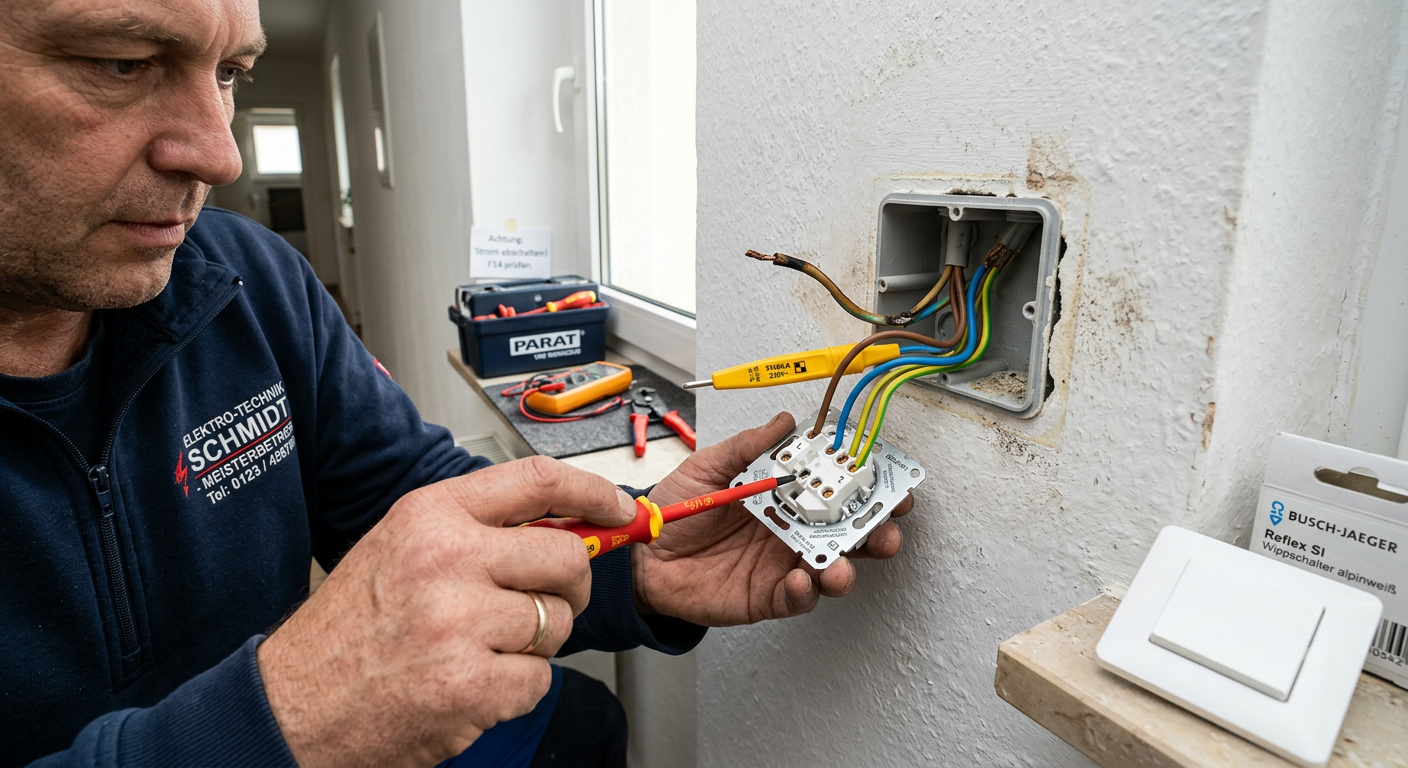 neuen lichtschalter anschließen