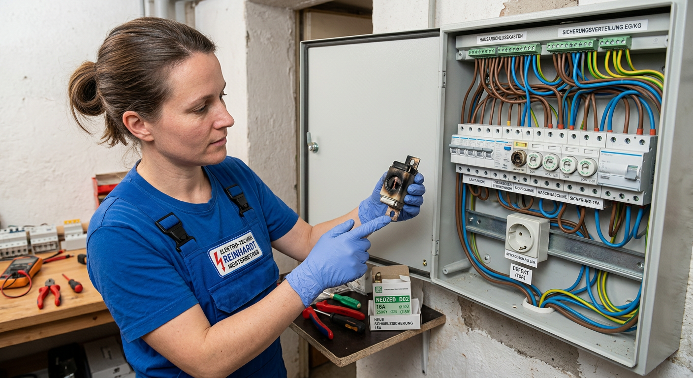 schmelzsicherung defekt erkennen