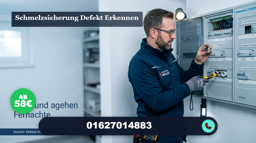 schmelzsicherung defekt erkennen