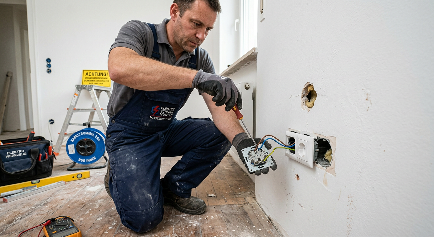 steckdosen montage