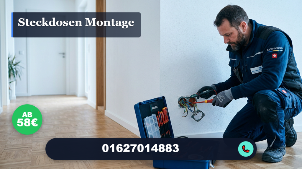 steckdosen montage