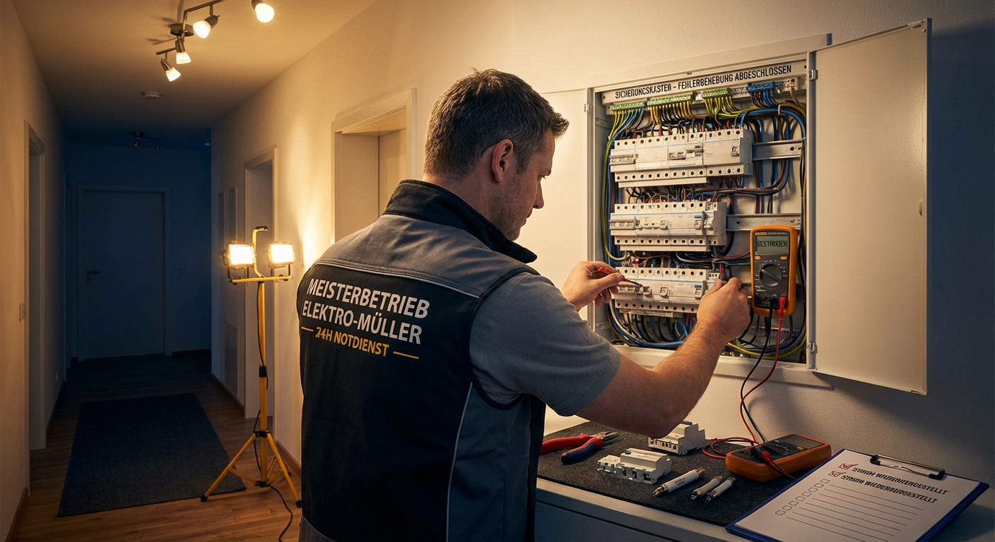 strom in der wohnung ausgefallen