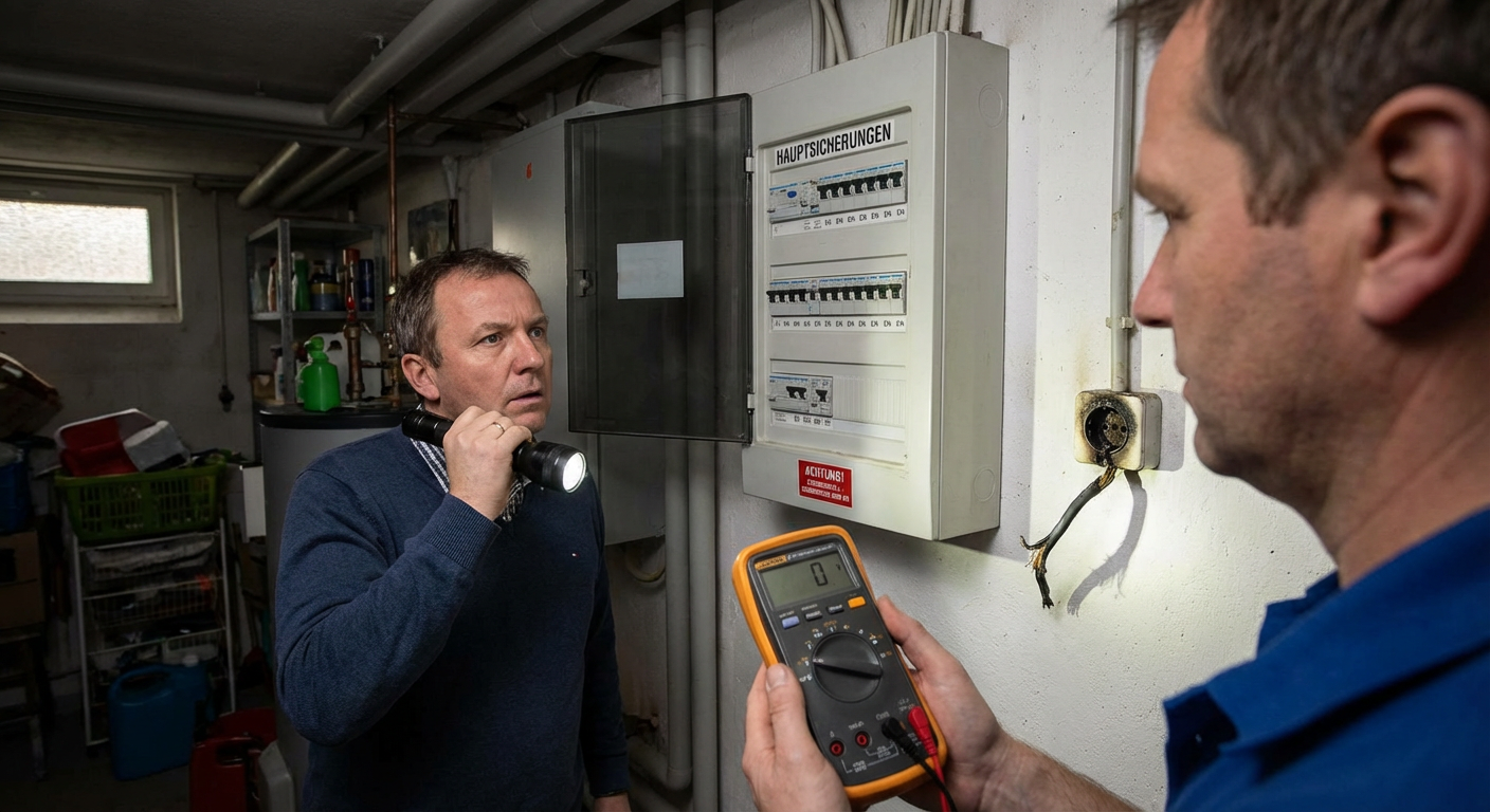 stromausfall aber keine sicherung raus