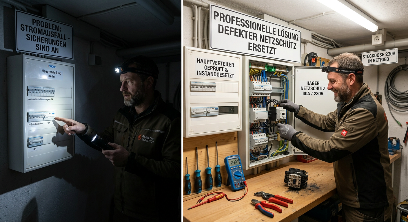 stromausfall aber keine sicherung raus