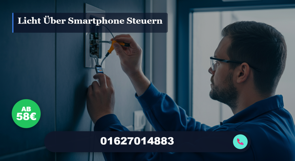 licht über smartphone steuern