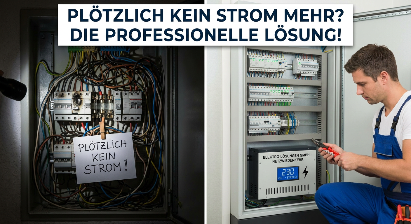 plötzlich kein strom mehr auf leitung