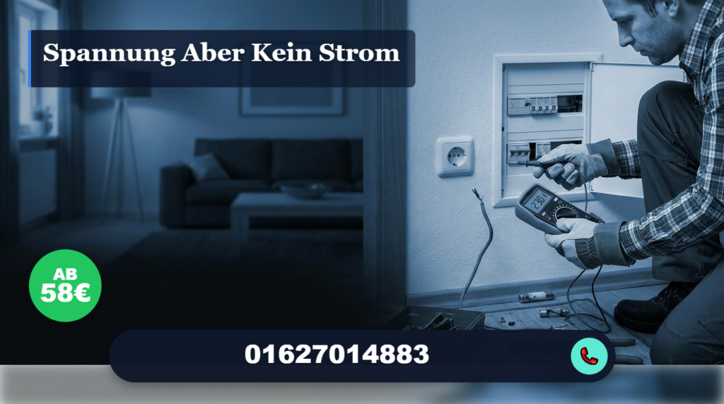 spannung aber kein strom