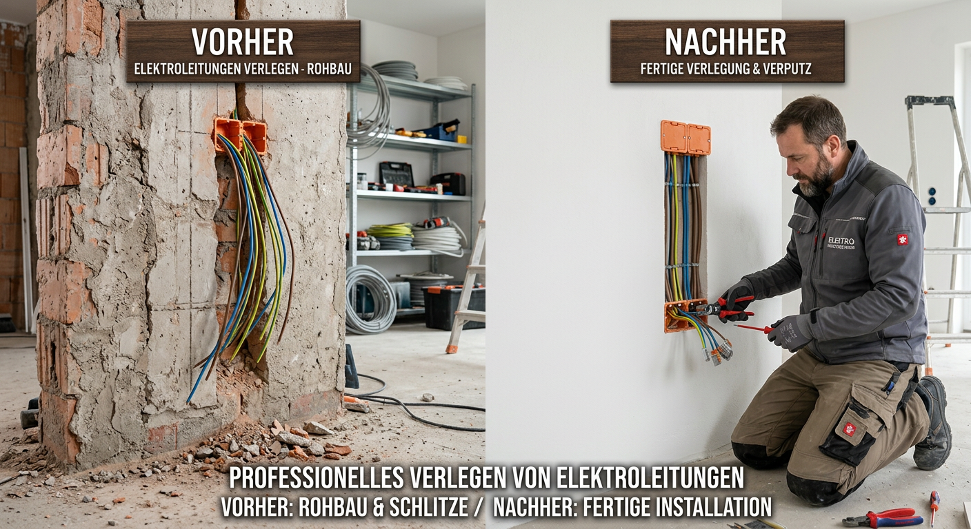 Elektroleitungen Verlegen Elektroleitungen Verlegen