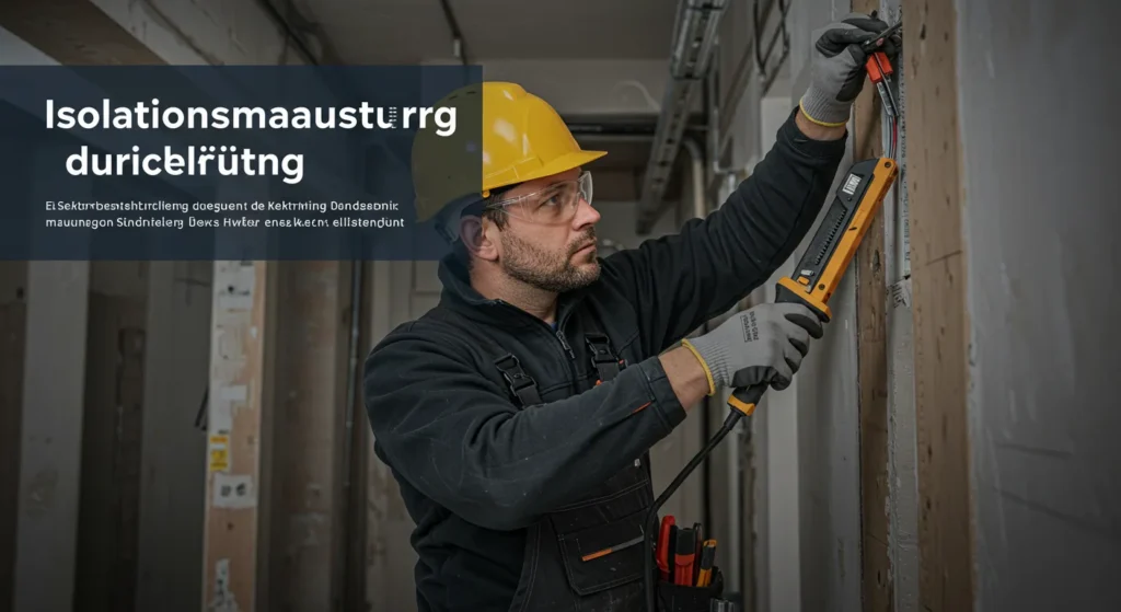 isolationsmessung durchführen
