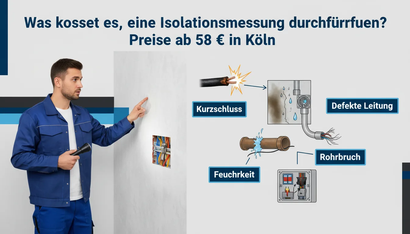 isolationsmessung durchführen – Problem