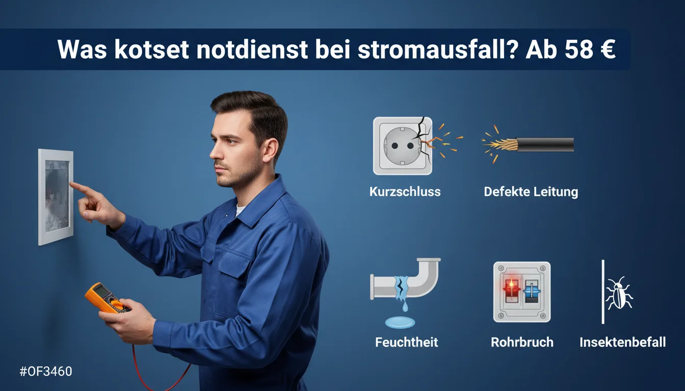 notdienst bei stromausfall – Problem