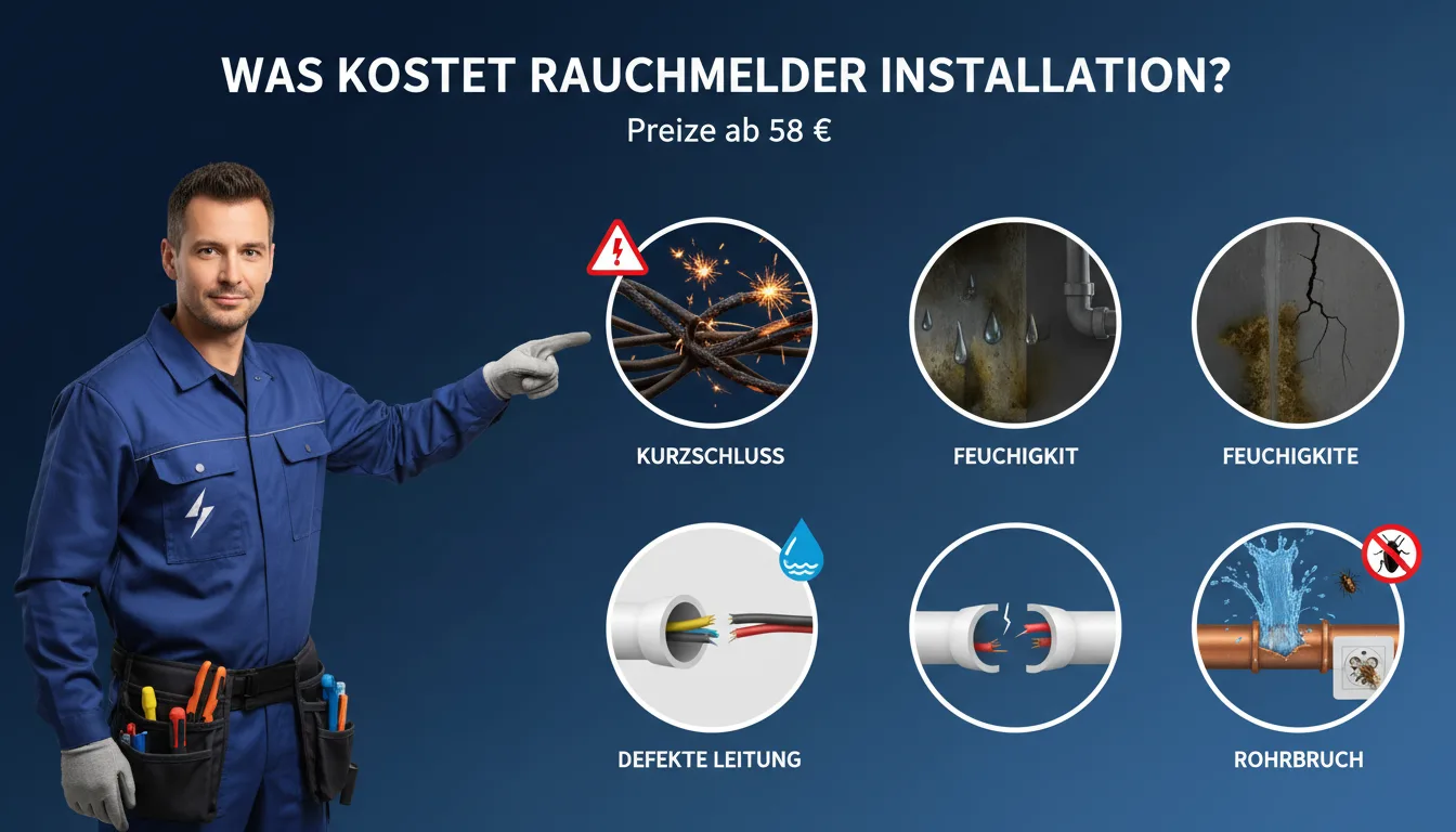 rauchmelder installation – Problem