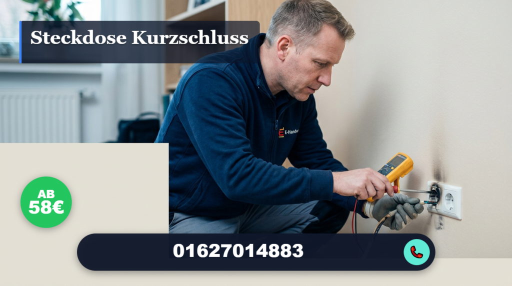steckdose kurzschluss