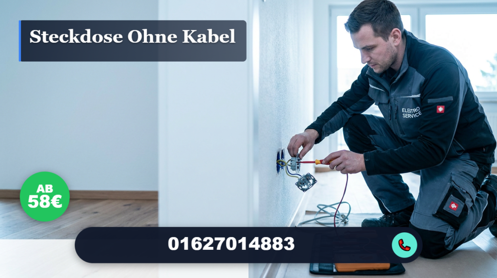 steckdose ohne kabel