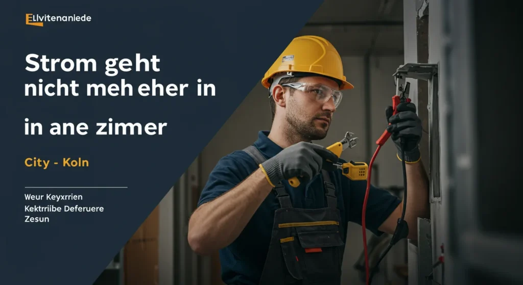 strom geht nicht mehr in einem zimmer