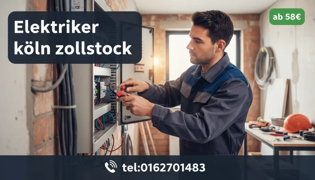 elektriker köln zollstock