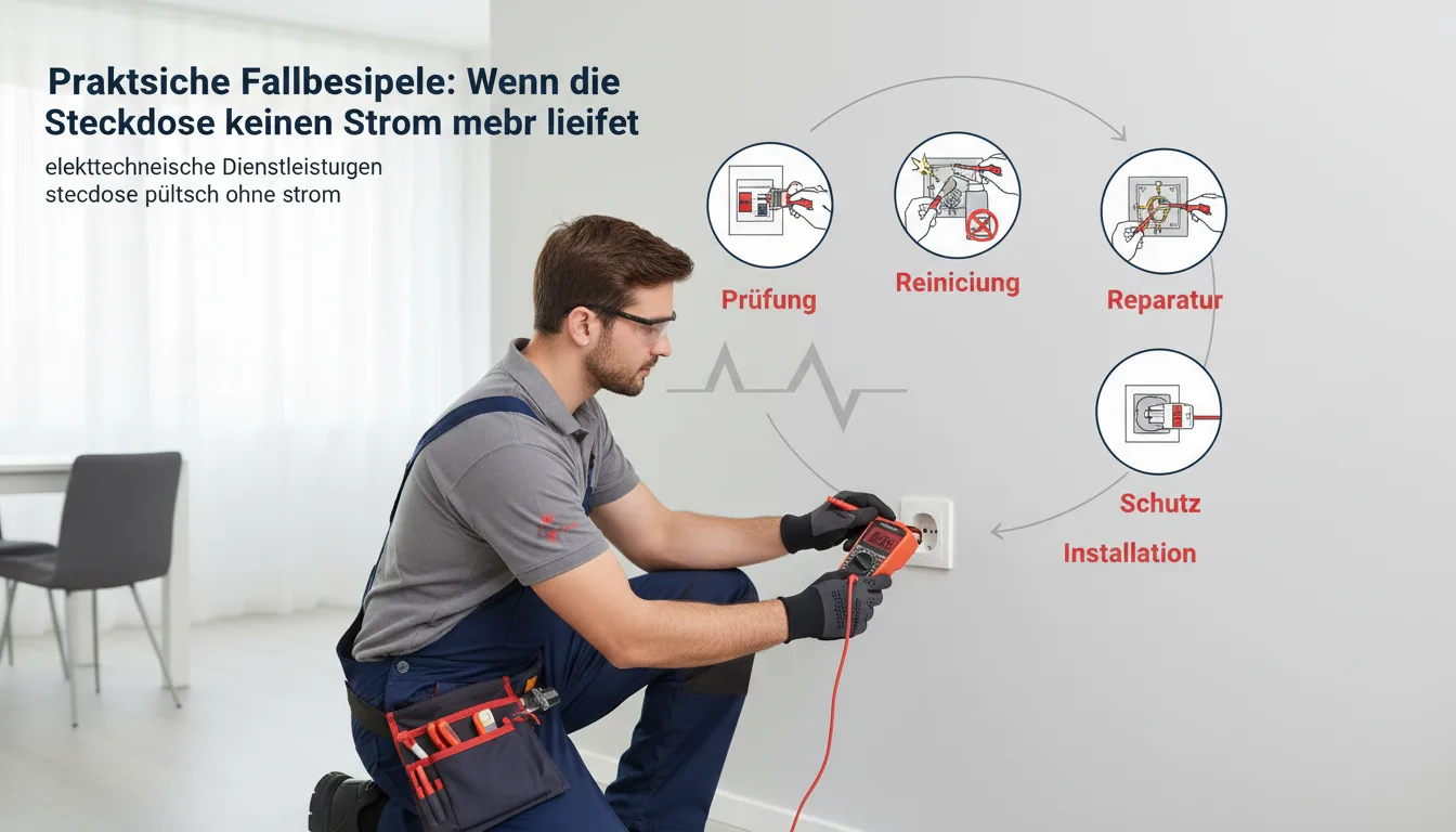 steckdose plötzlich ohne strom – Lösung
