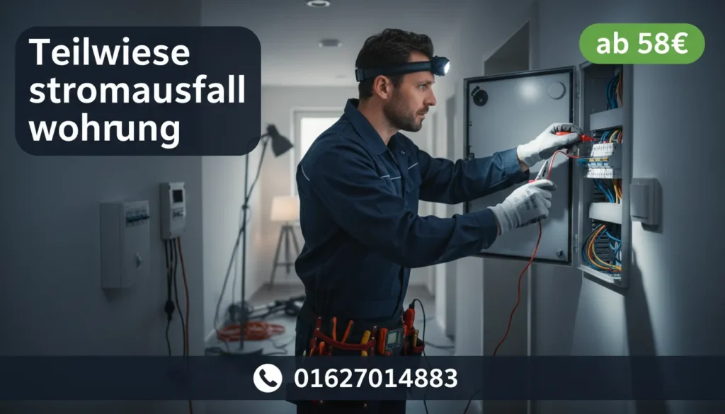 teilweise stromausfall wohnung