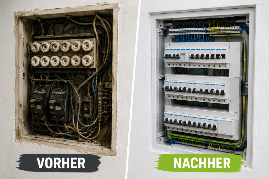 Elektriker Frechen beauftragen – Fachmann für elektrische Installationen und Störungen