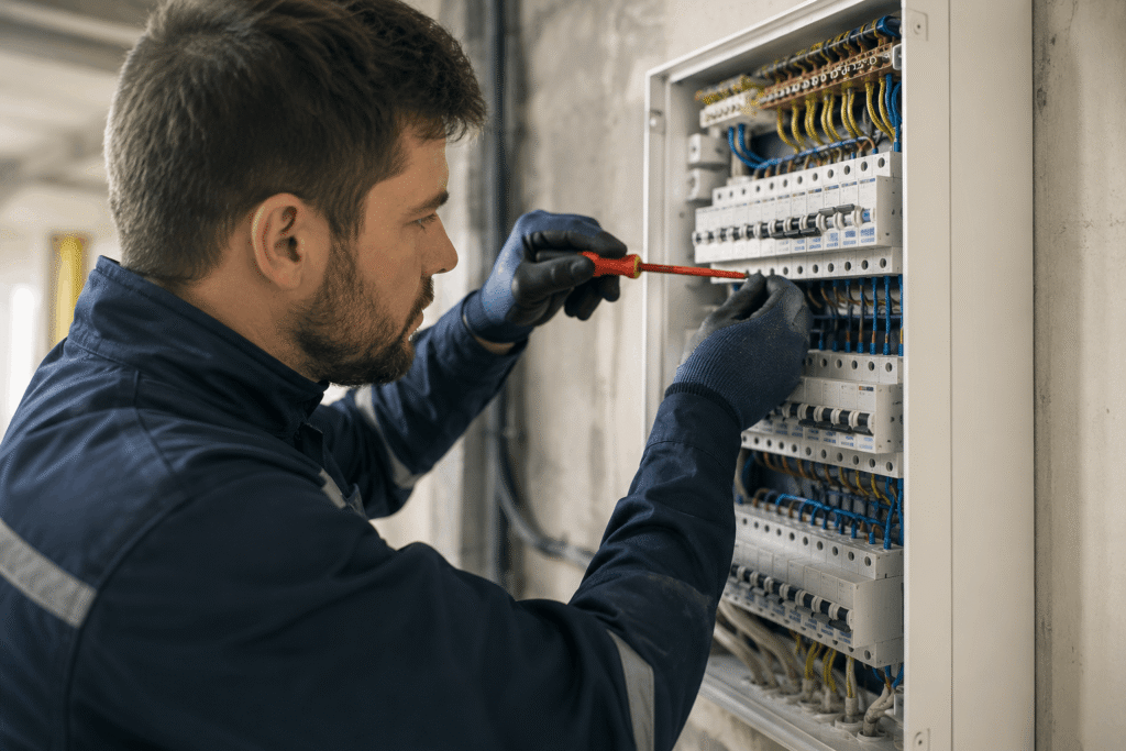 Elektriker Gummersbach für schnelle Elektroarbeiten, Reparaturen und Notdienst